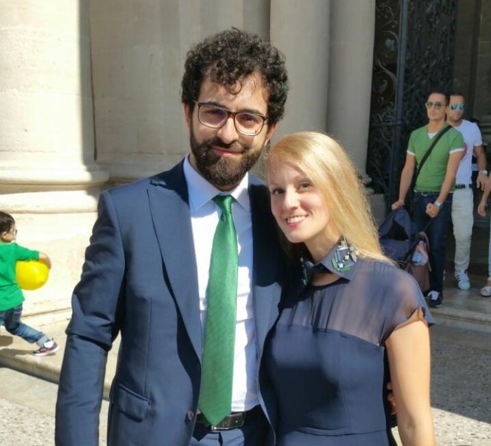Davide Rotella e Giulia Bianco