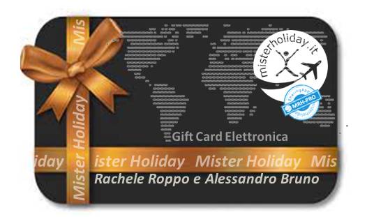 Gift Card Elettronica Rachele Roppo e Allessandro Bruno