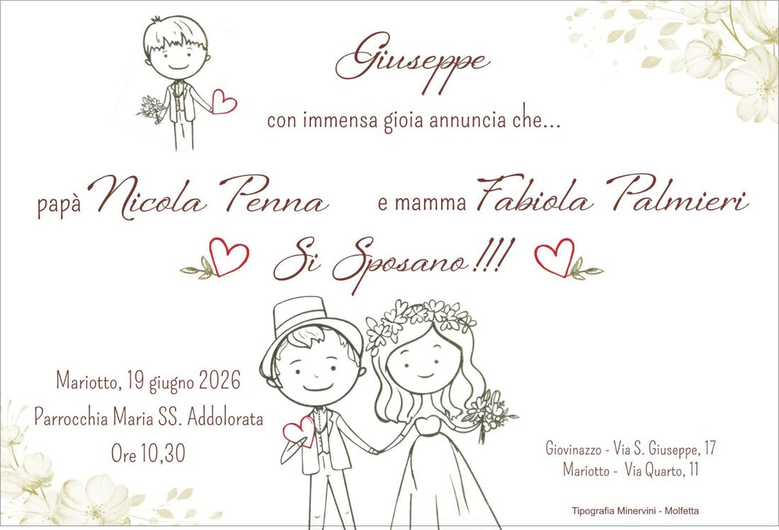 LISTA DI NOZZE NICOLA & FABIOLA